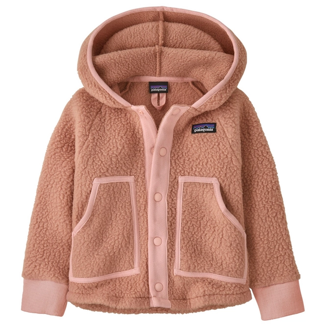 Zip Sweatshirt Patagonia Baby Retro Pile JKT Terra Pink