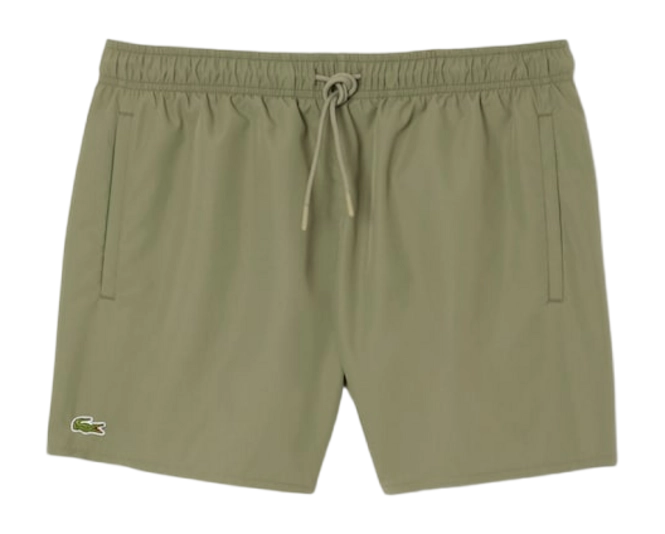 Swimming Trunks Lacoste Men MH6270 Khaki Green