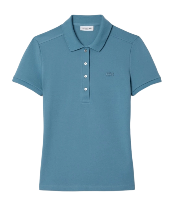 Polo Shirt Shirt Lacoste Women PF5462 Slim Fit Limestone '25