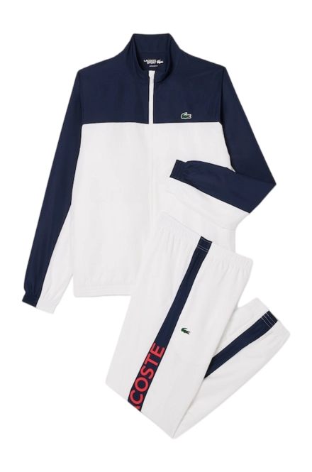 Tracksuit Lacoste Men WH8989 White Navy Blue Grenadine 25
