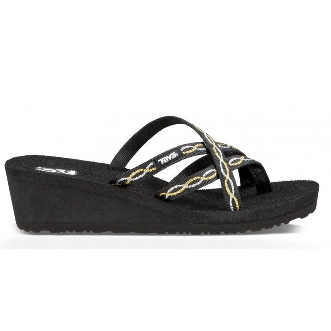 Teva Women Mush Mandalyn Wedge Ola 2 Knot Metallic