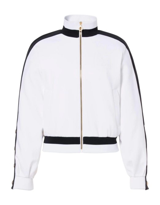 Zip Sweatshirt Goldbergh Women Monaco White