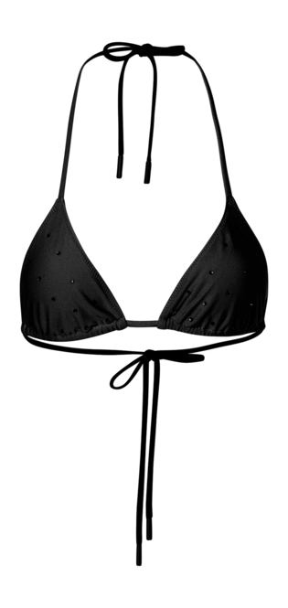 Bikini Top Goldbergh Women Bronzer Black '25