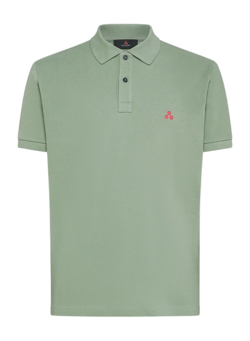 Polo Shirt Shirt Peuterey Men Zeno 02 Sage Green