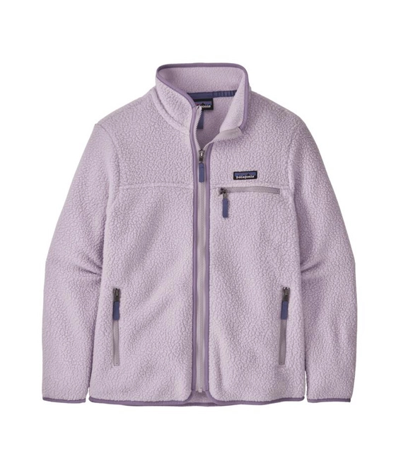 Zip Sweatshirt Patagonia Women Retro Pile Jacket Foxglove Purple