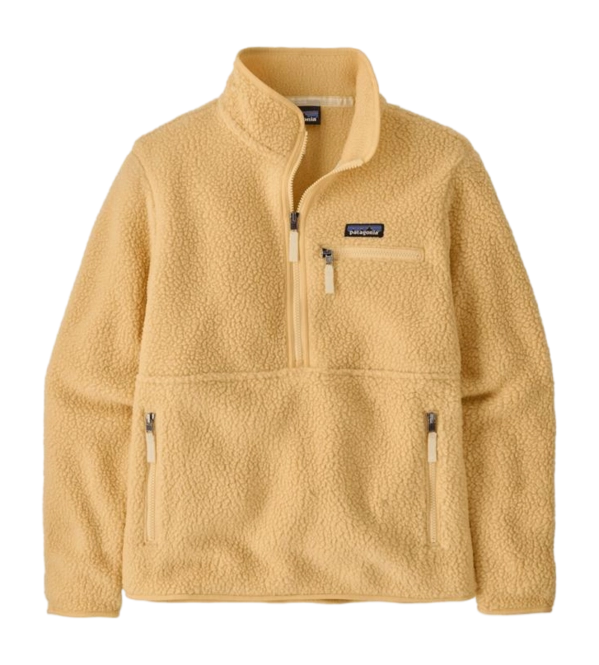 Jumper Patagonia Women Retro Pile Marsupial Beeswax Tan