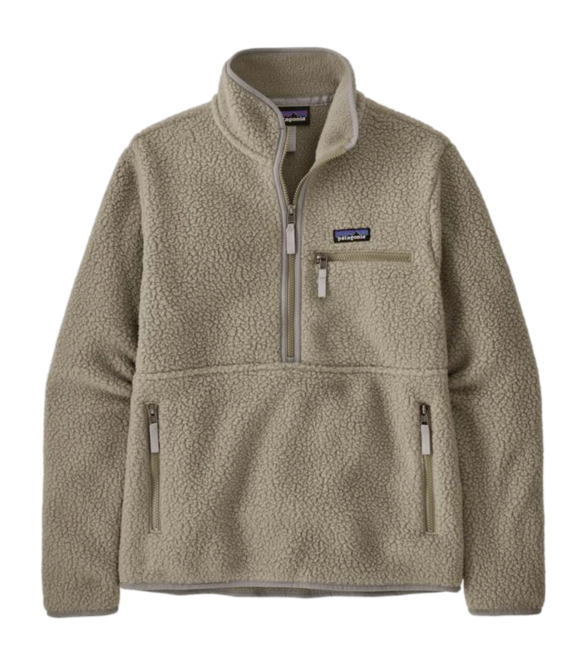 Jumper Patagonia Women Retro Pile Marsupial River Rock Green