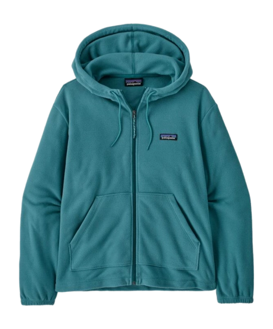 Zip Sweatshirt Patagonia Women Micro D Fleece Hoody Wetland Blue