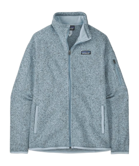 Zip Sweatshirt Patagonia Women Better Sweater Jacket Fleck Blue