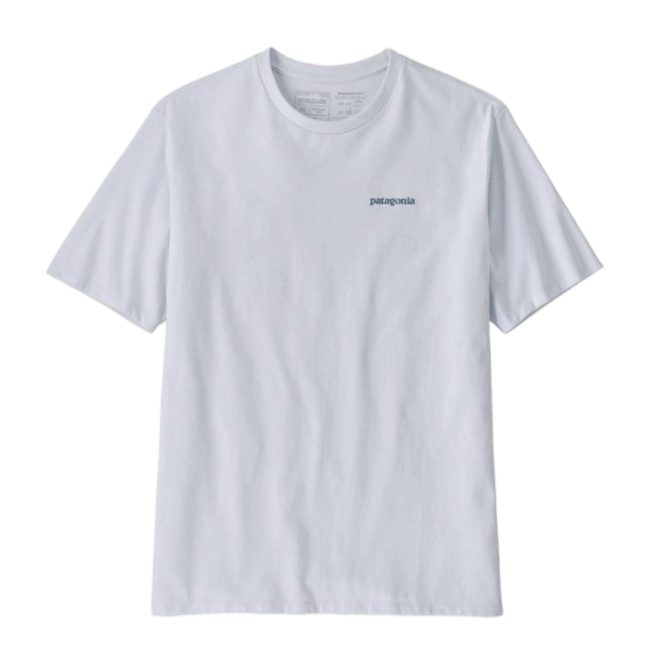T-Shirt Patagonia Men Flying Fish Responsibili-Tee White 25