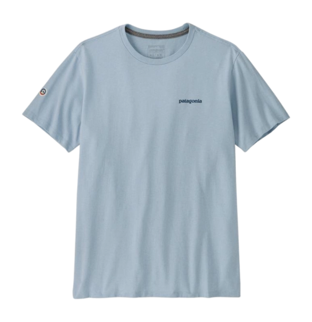 T-Shirt Patagonia Unisex Fitz Roy Icon Responsibili-Tee Fleck Blue '25