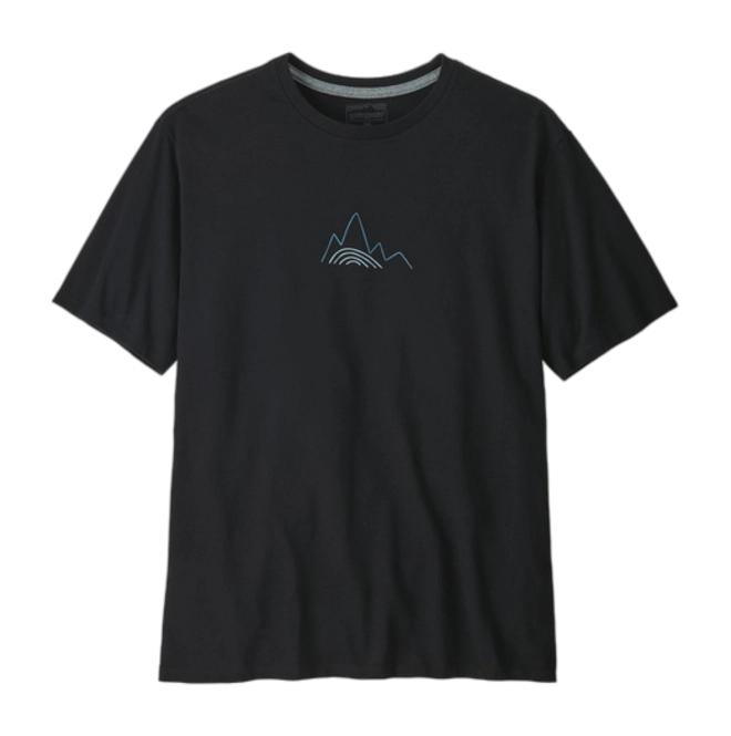 T-Shirt Patagonia Men Berm Logo Responsibili-Tee Black 25