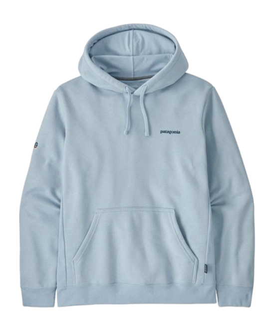 Hoodie Patagonia Unisex Fitz Roy Icon Uprisal Fleck Blue