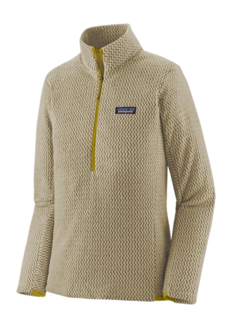 Jumper Patagonia Women R1 Air Zip Neck Buttercup Yellow 25