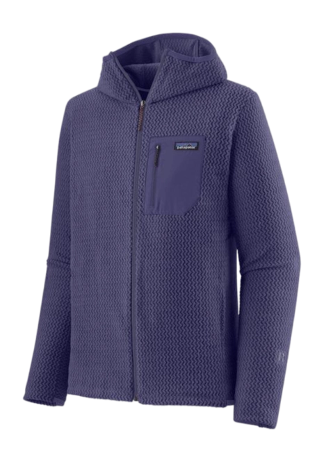 Zip Sweatshirt Patagonia Men R1 Air Full-Zip Hoody Solstice Purple
