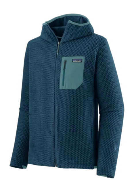 Zip Sweatshirt Patagonia Men R1 Air Full-Zip Hoody Tidal Teal 25