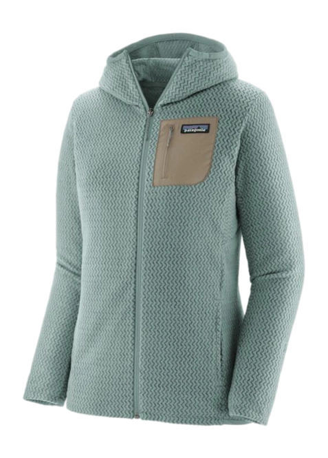 Zip Sweatshirt Patagonia Women R1 Air Full-Zip Hoody Thermal Blue