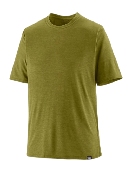 T-Shirt Patagonia Men Capilene Cool Daily Shirt Light Graze Green X-Dye