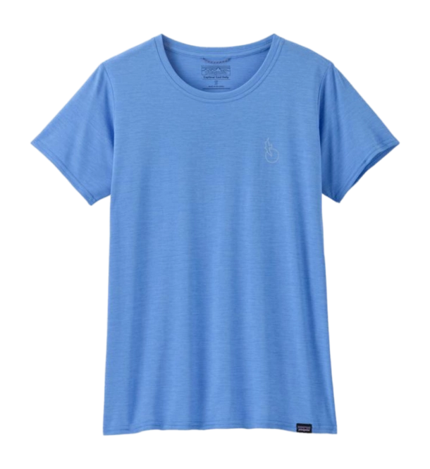 T-Shirt Patagonia Men Capilene Cool Daily Graphic Shirt - Waters Swelldrifter: Abundant Blue X-Dye