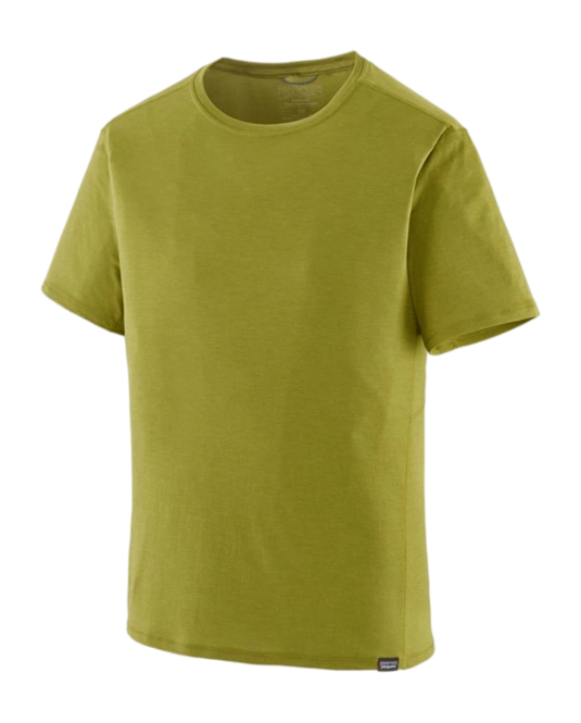 T-Shirt Patagonia Men Capilene Cool Lightweight Shirt Light Graze Green X-Dye