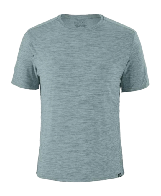 T-Shirt Patagonia Men Capilene Cool Lightweight Shirt Light Thermal Blue X-Dye