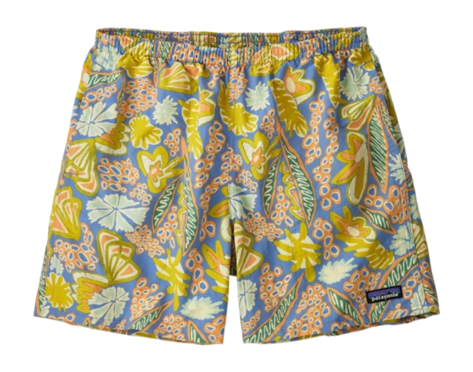 Shorts Patagonia Men Baggies Shorts Flourish: Abundant Blue