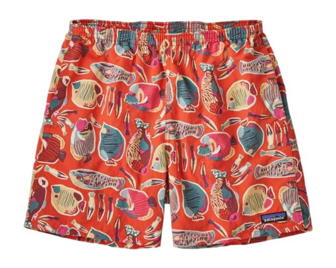 Shorts Patagonia Men Baggies Shorts Wrasse: Pollinator Orange