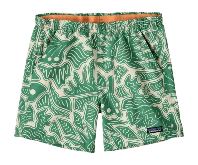 Shorts Patagonia Women Baggies Shorts Bees and Flowers: Heartleaf Green