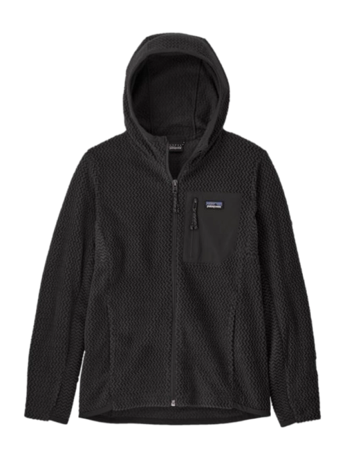 Zip Sweatshirt Patagonia Kids R1 Air Full-Zip Hoody Black