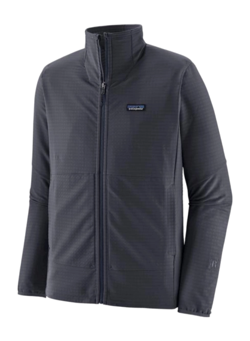 Zip Sweatshirt Patagonia Men R1 TechFace Jacket Smolder Blue 25