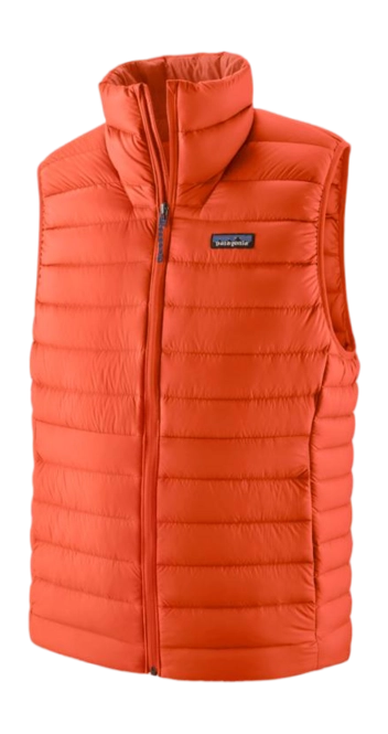 Body Warmer Patagonia Men Down Sweater Vest Pollinator Orange