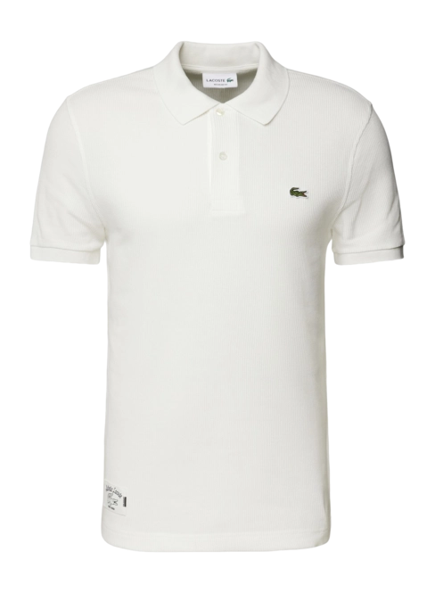 Polo Shirt Shirt Lacoste Men DH0262 Slim Fit Flour 25
