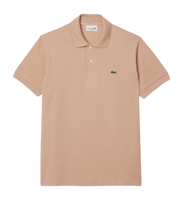 Polo Shirt Lacoste Men L1212 Classic Fit Latte