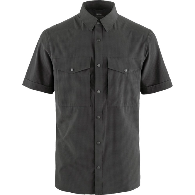 Shirt Fjällräven Men Abisko Trekking SS Dark Grey 25