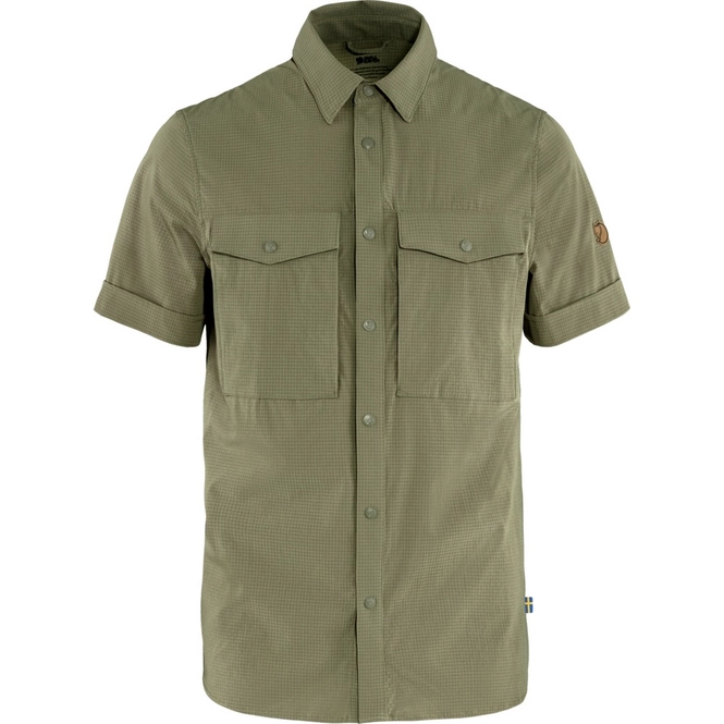 Shirt Fjällräven Men Abisko Trekking SS Light Olive 25