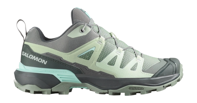 Walking Boots Salomon Women X Ultra 360 Green Environment Urban Chic Clear Aqua