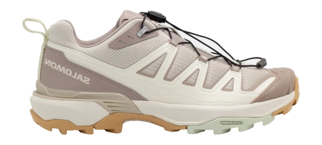 Walking Boots Salomon Women X Ultra 360 Edge Rainy Vanilla Ice Canary Green