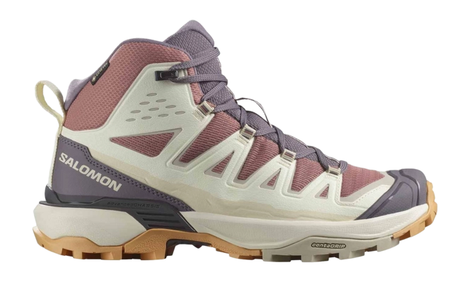 Walking Boots Salomon Women X Ultra 360 Edge Mid GTX Burlwood