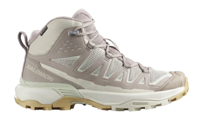 Walking Boots Salomon Women X Ultra 360 Edge Mid GTX Rainy Day Etherea