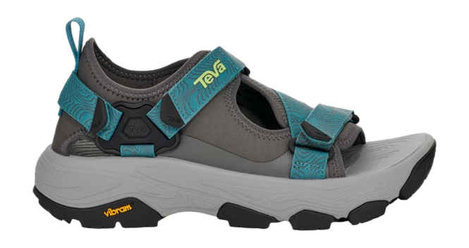 Teva Men Grandview Max Sandal Dark Gull Grey Larkspur 25