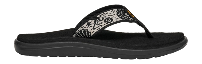 Flip Flops Teva Women Voya Flip Sirena Black