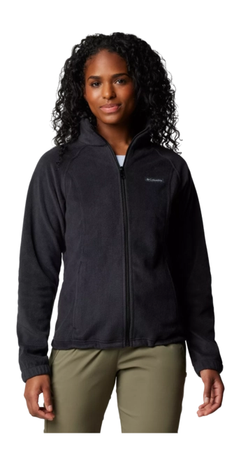 Columbia Women Benton Springs Full Zip Sweatshirt Black