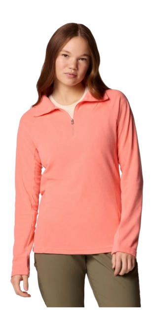 Ski Sweatshirt Columbia Women Glacial IV 1/2 Zip Alpenglow