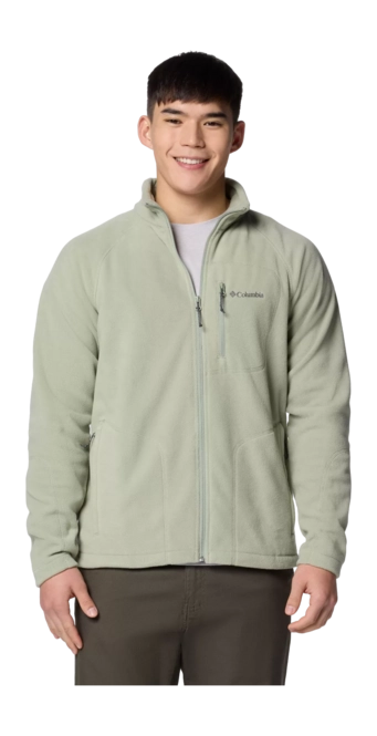 Zip Sweatshirt Columbia Men Fast Trek II Full Zip Fleece Safari
