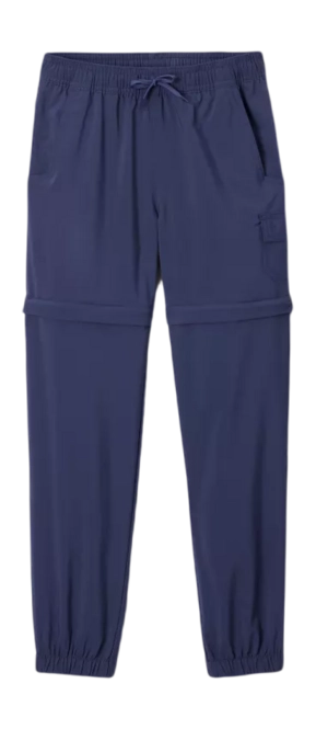 Trousers Columbia Girls Silver Ridge Utility Convertible Pant Nocturnal 25