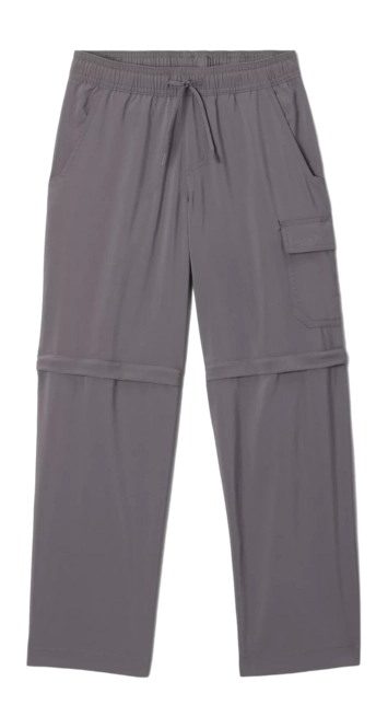 Trousers Columbia Boys Silver Ridge Utility Convertible Pant City Grey 25