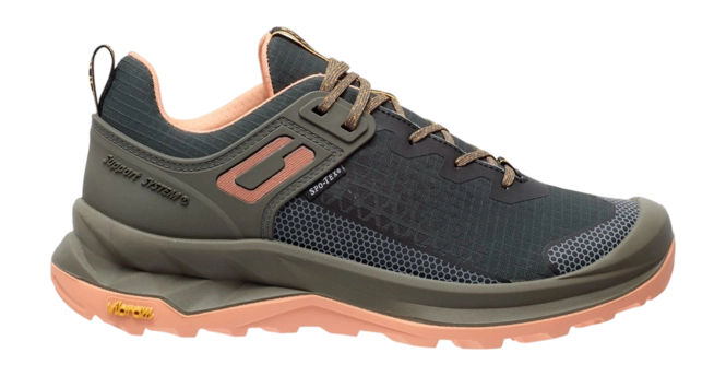 Walking Boots Grisport Unisex Explorer L Green/Peach