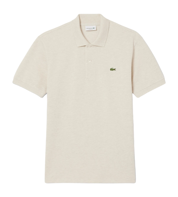 Polo Shirt Lacoste Men L1264 Classic Fit Moon Chine