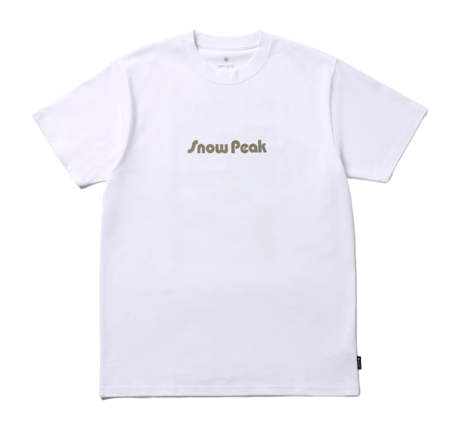 T-Shirt Snow Peak Unisex Unwind White