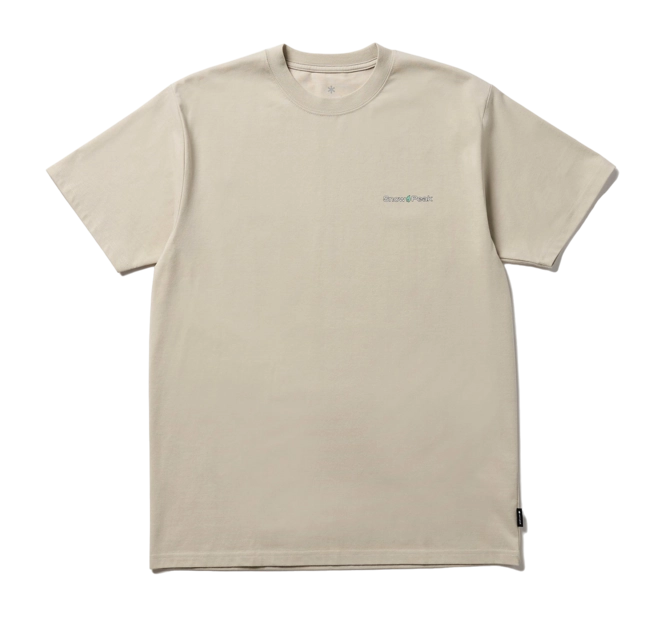 T-Shirt Snow Peak Unisex Warm Oneself Light Beige '25